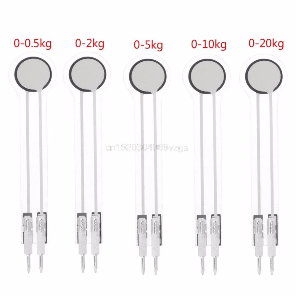 

5pcs/Lot DF9-40 Thin Film Resistance Force Pressure Sensor High Sensitive 0-20kg M05