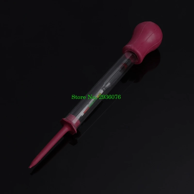 Battery Hydrometer 1.1-1.3 Colored Zone Battery Hydrometer Tester Acid Electrolyte Lead Flooded PQ