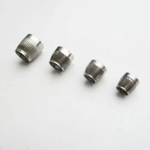 10pcs M6 M8 M10 M12 conical knurled nuts stainless steel internal expansion nutin Nuts from