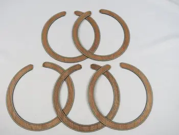 

5PCS NEW ACOUSTIC GUITAR WOOD INLAY (SAPELI) ROSETTE B-02