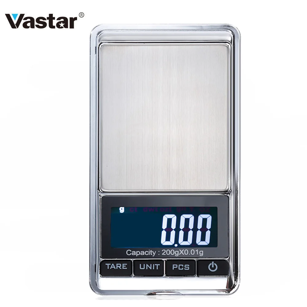 

Vastar Mini Precision Digital Scales Electronic Portable Pocket LCD Digital Jewelry Scales Weight Balance Kitchen Gram Scale
