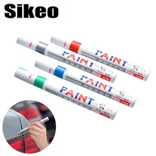 Buy 10 Colors Waterproof Car Paint Pen Scratch Repair Pen Remover Painting Paint Marker Pen Car Tyre Tire Tread Rubber Free Shipping