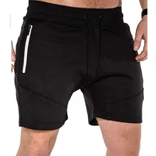 Летние однотонные шорты мужские модные короткие брюки с карманами повседневные пляжные шорты-бермуды мужские спортивные шорты