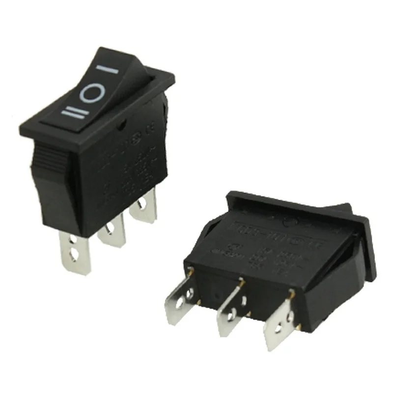 5 шт. x AC 10 a/250 V 15A/125V 3 Pin SPDT ВКЛ ВЫКЛ ВКЛ. положения кулисный переключатель для
