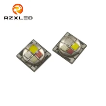 10 шт. / Лот LED 12 Вт трехцветный (красный-синий-зеленый-белый) PLCC6 с линзой для поверхностного монтажа пакет 5050RGBW диод