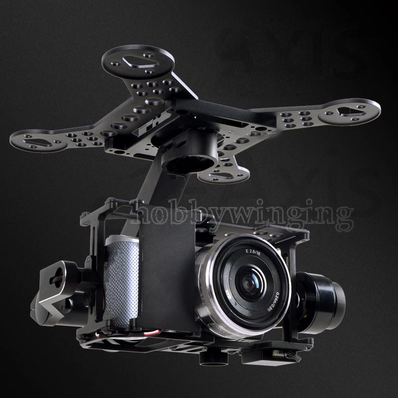 

X-CAM A22-2H 2-Axis Brushless Gimbal with aluminum case for Sony NEX5/7 BMPCC EMS/SPSR/DHL FREE SHIPPING