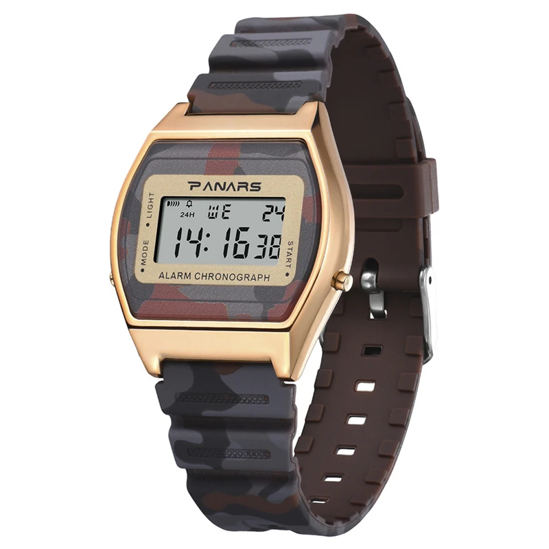 PANRAS мужские часы Топ бренд класса люкс светодиодный цифровой 50 м водонепроницаемые наручные часы Военные мужские наручные часы унисекс Relogio Masculino