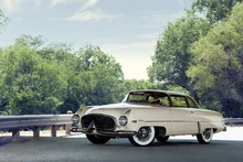 cool vintage retro white Italia 1954 luxry car supercar KD416 living room home wall art decor wood frame fabric posters prints