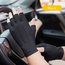Летние анти-uvперчатки мужские тонкие впитывающие пот дышащие Нескользящие автомобильные перчатки для езды на открытом воздухе