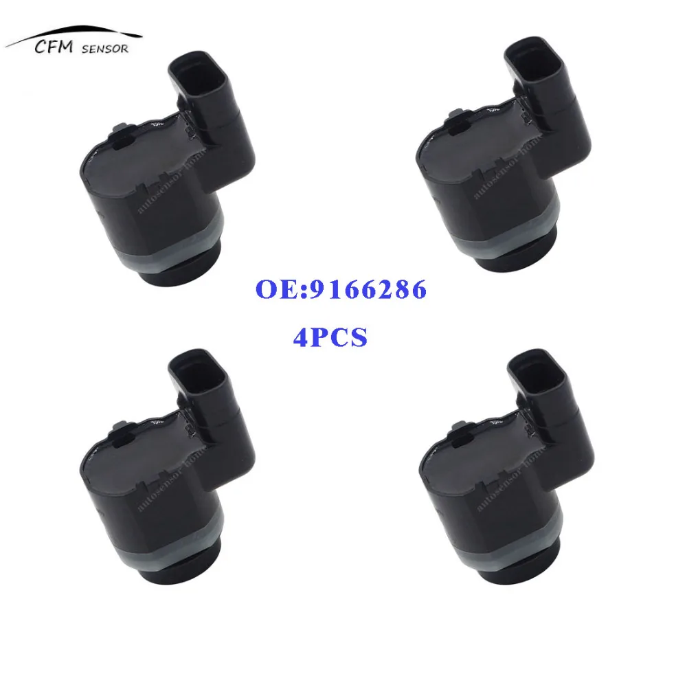 

4pcs New Brand 9166286 PDC Parking Sensor Bumper Object Reverse Assist Radar Fits For BMW
