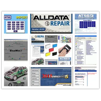 

2019 Alldata Auto repair Software Alldata 10.53v +mitchell on demand 2015+ElsaWin+Vivid workshop data +atsg 24in1tb hdd usb3.0