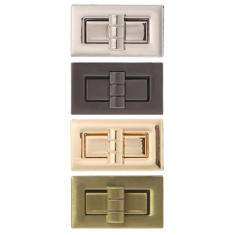 

New Metal Clasp Turn Lock Twist Lock for DIY Handbag Craft Bag Purse Hardware Bag Accessories Fashion 2018