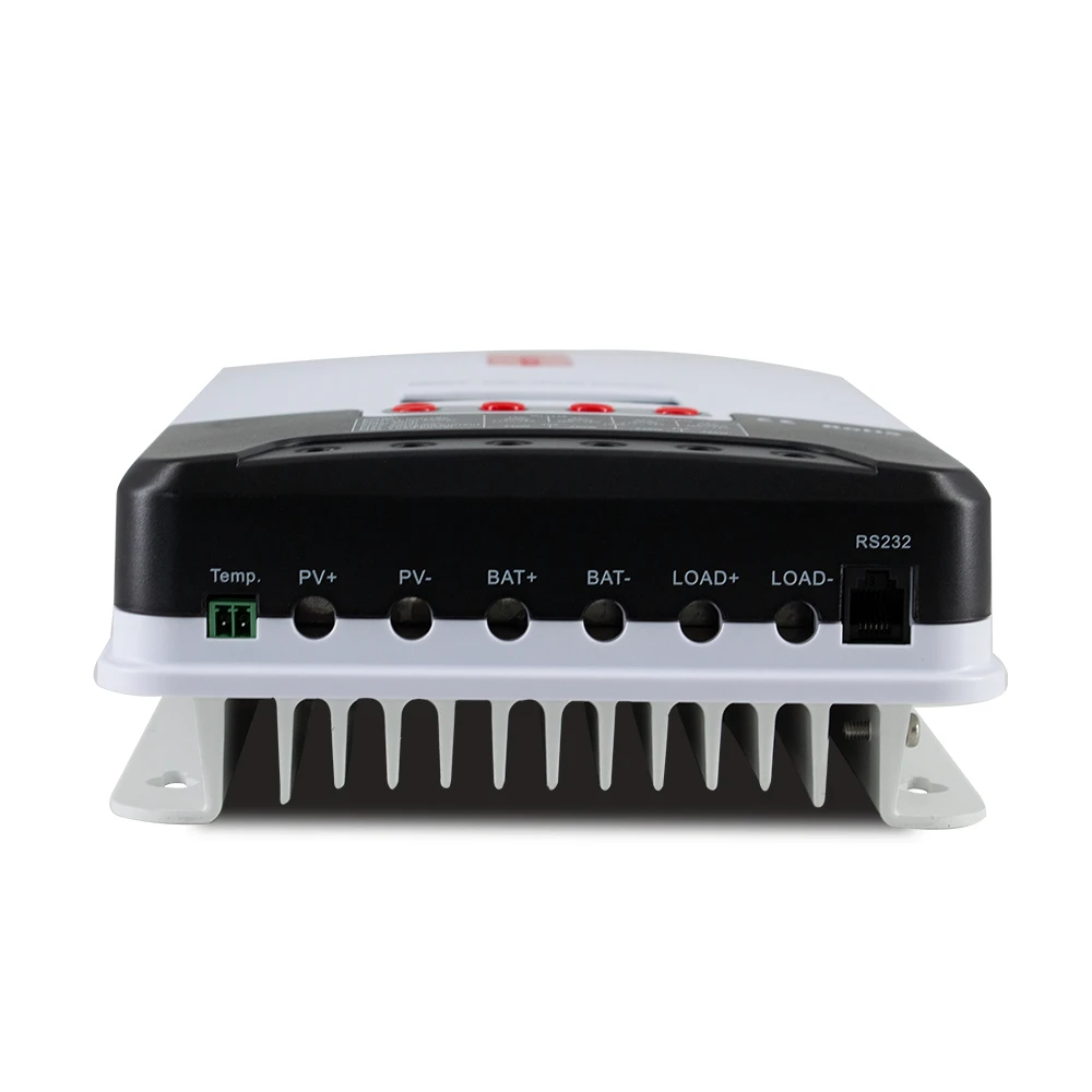MPPT 20A 30A 40A Солнечный Контроллер заряда 12 в 24 регулятор макс. 100 DC вход ЖК дисплей