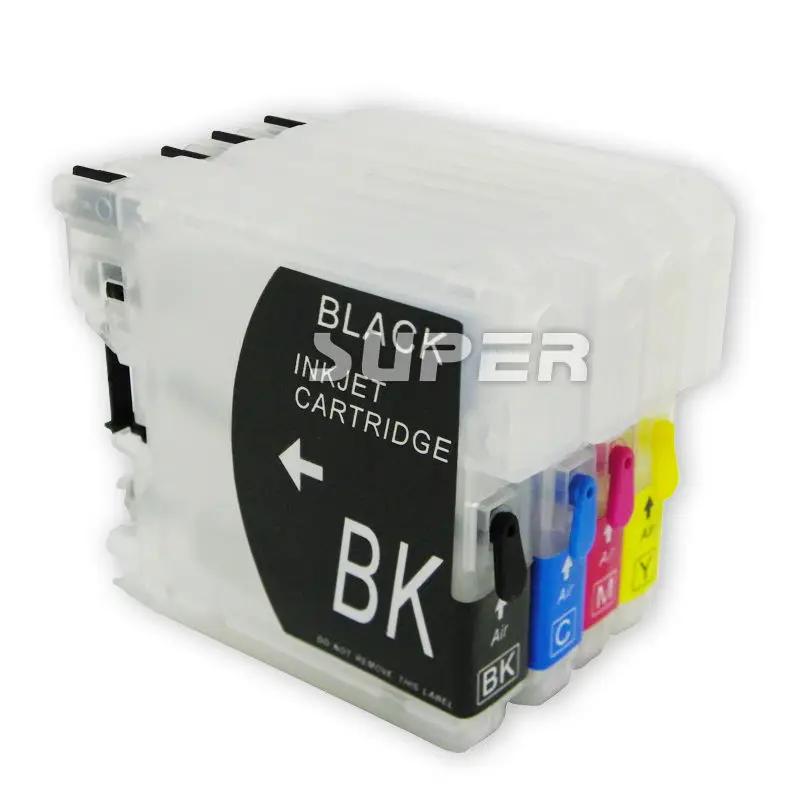 Cartuchos de tinta recargables hermano LC38 LC11 LC16 LC61 LC67 490CN 185C  195C|ink cartridge|refillable ink cartridgesrefillable cartridges -  AliExpress
