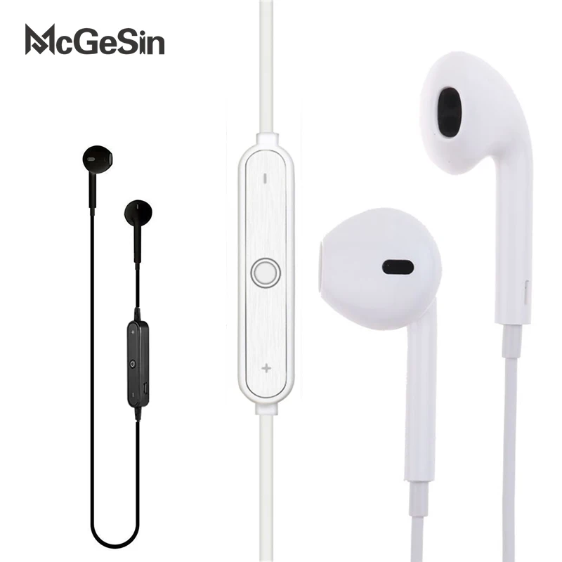 

Sport Bluetooth Headset Neckband Music Earphones With Mic For smartphone iphone xiaomi huawei