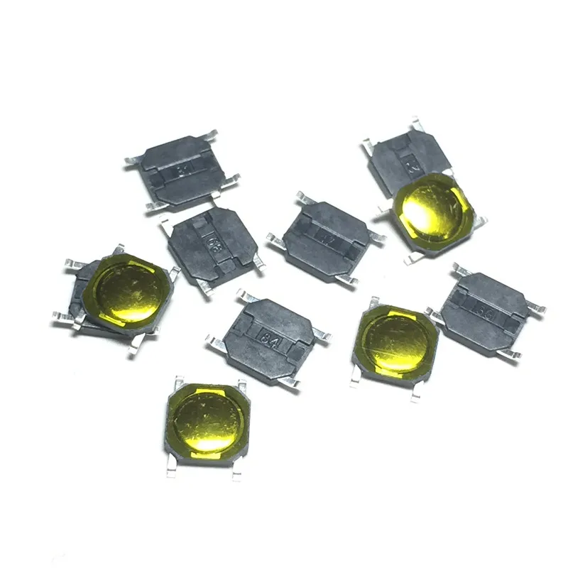 100pcs 4x4x0.8mm Tact Switch SMT SMD Tactile Membrane