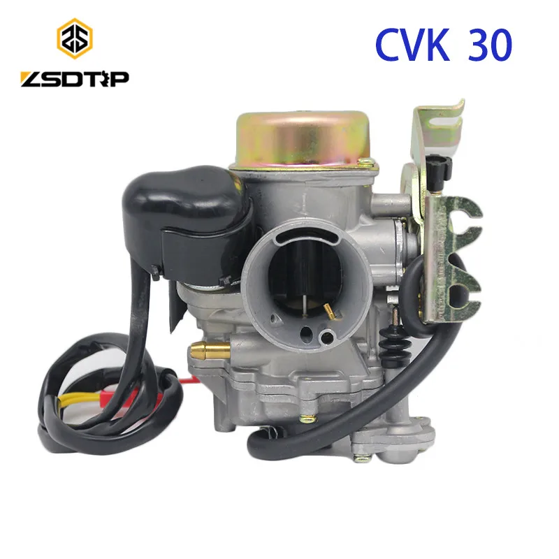 Чехол ZSDTRP для мотоцикла CVK30 КАРБЮРАТОР 30 мм карбюратор Suzuki AN250 GY6 250 cc скутер