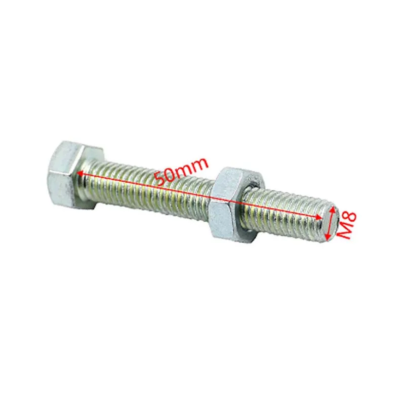Ремонтный болт M8x50 с регулируемой цепью для ремонта винтов Honda Kawasaki Suzuki Yamaha CR CRF KX RM