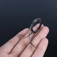 7Pcs Mixed Size Fishing Top Rings Rod Pole Repair Kit Line Guides Eyes Sets 6