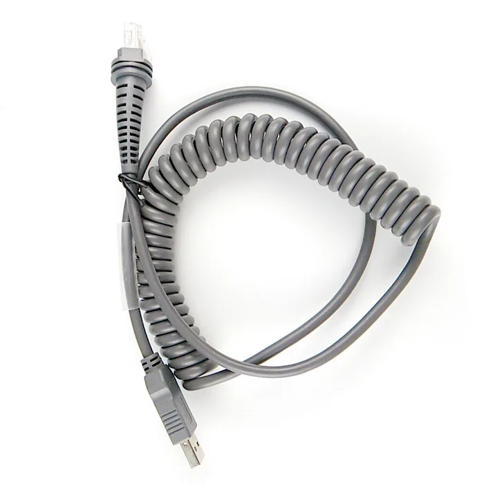 Кабель адаптер PS/2 USB спиральный кабель 2mtr 3mtr для сканера штрих кодов Honeywell HHP 1900GSR 2