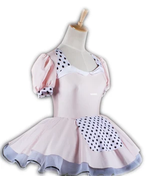 

Children's Dance Clothes Short-sleeved Girls Ballet Dancers Summer European American Autumn Children's Performance Costumes 117