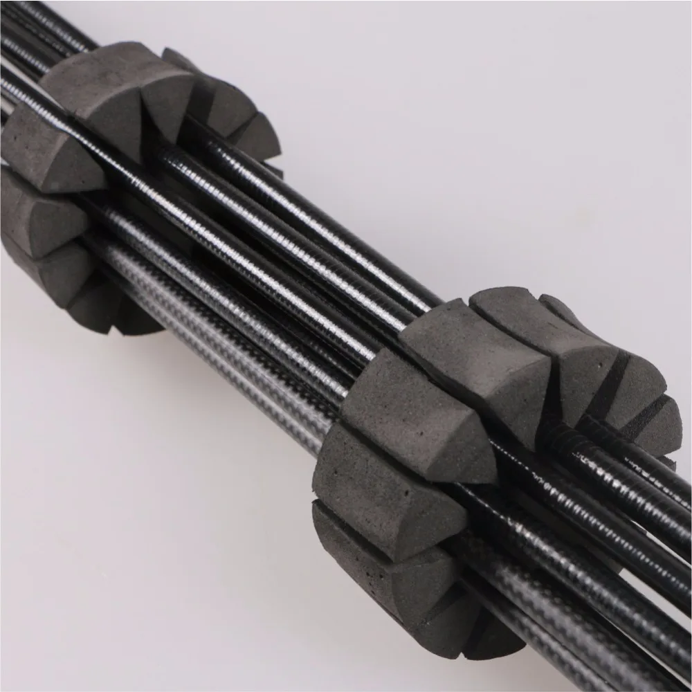 

6PCS archery arrow bracket quiver protection split frame EVA foam round bracket 12 arrow separator
