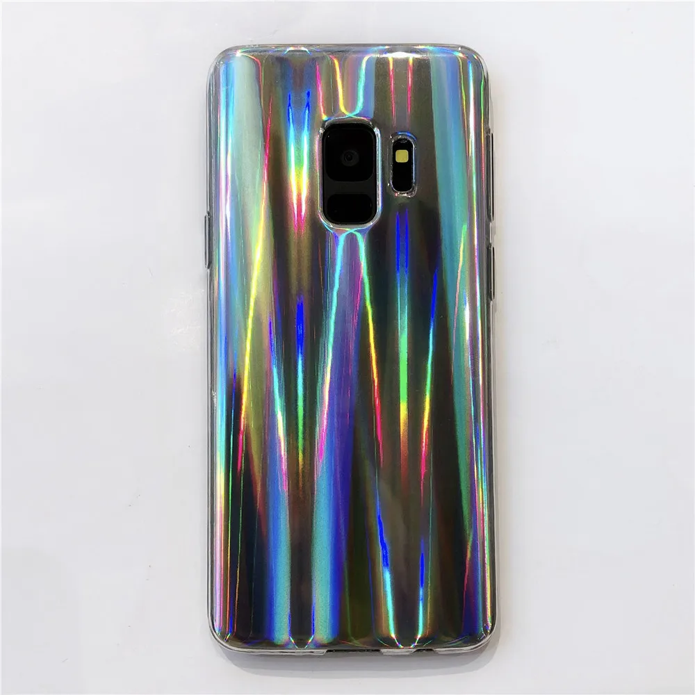 Case For Samsung Galaxy S9 S8 Plus Note 8 A3 A5 2017 Cover Aurora Colorful Glitter Soft Case For Samsung J2Pro J4 J6 2018 A6 A8  (16)