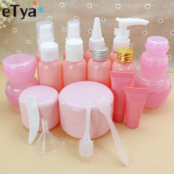 

eTya Women Travel Makeup Case Bags Organizer Storage Pouch Toiletry Wash Bag Bath Skin Care Storage Box Kit Travel Accessories