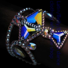 Новое поступление латинские танцевальные аксессуары ожерелья для танцев Senior Stones браслеты для женщин латинские танцевальные браслеты DXSP0140008