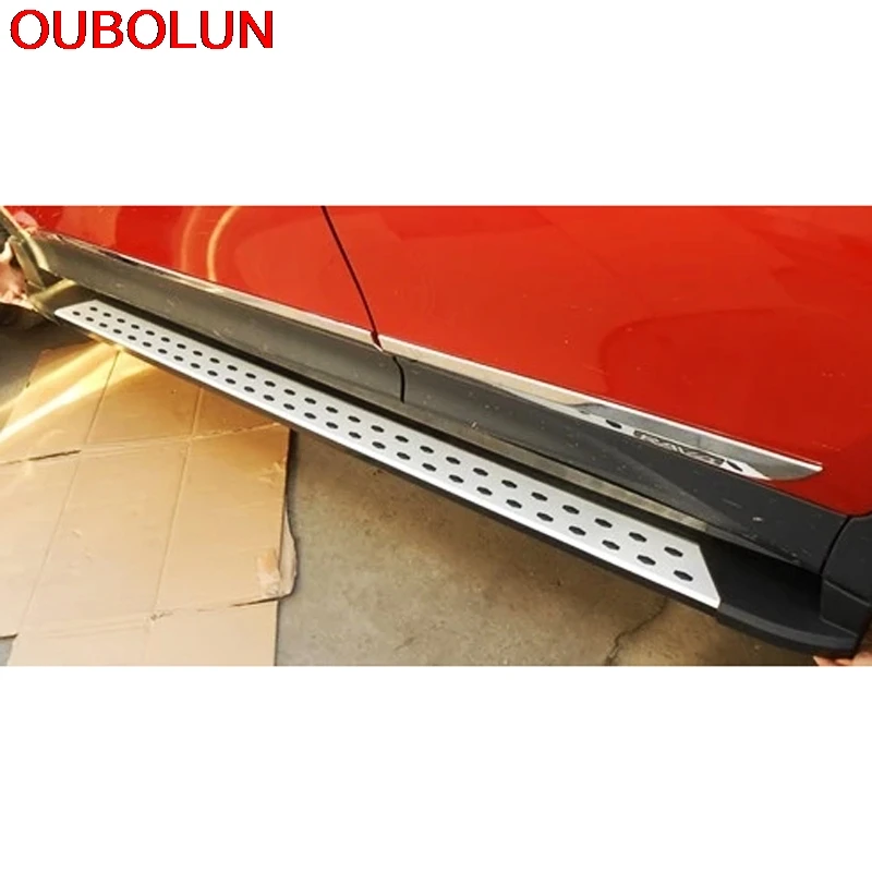 OUBOLUN для Toyota RAV4 RAV 4 2013 2014 2015 Беговая доска боковой шаг Nerf бар автомобиля