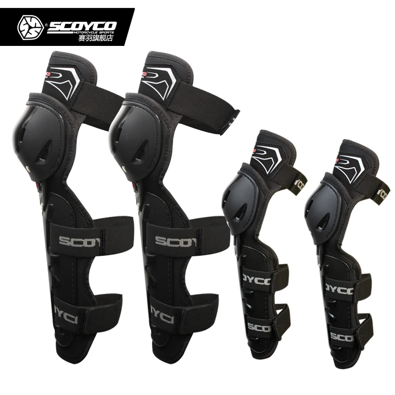 

SCOYCO 1SET Motorcycle Protection Racing Knee and Elbow pads Protector Guards Moto Motorbike Motocross Riding Protective Gear