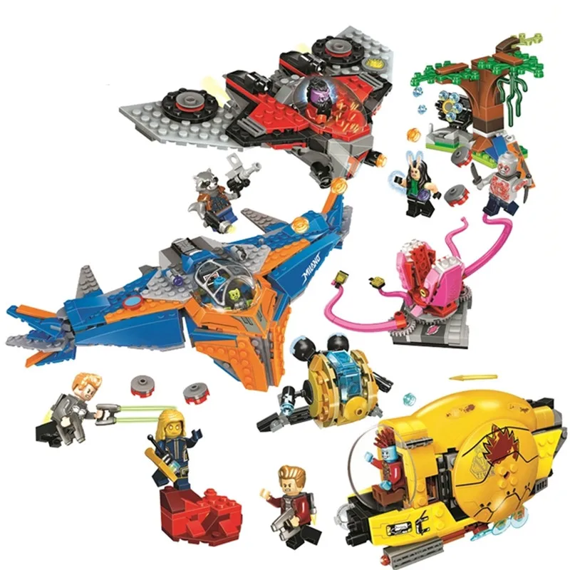 

Marvel Avengers New Superhero Avengers 3 Galaxy Keeper Building Blocks DIY Educational Bricks Legoinglys Children's Toys