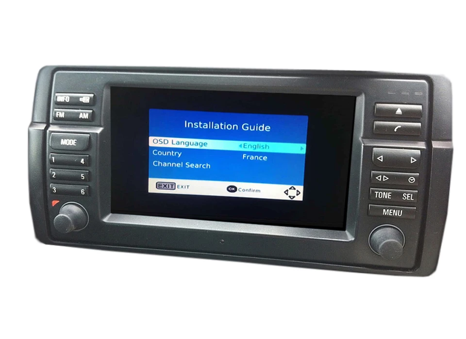 Декодер DVB T HD MPEG4 Dolby AC3 для BMW E38 E39 E46 X5 E53 X3 E83 Z4 E85 Range Rover L322 75 MG|bmw tv tuner|bmw dvb-tbmw digital |