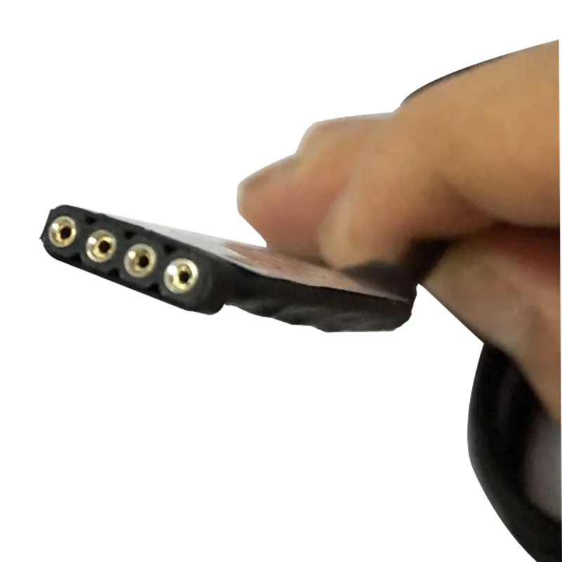 50 см USB DC5-24V Соединительный кабель Линия управления для RGB светодиодный 3 ключа 4 шпильки переключатель линии