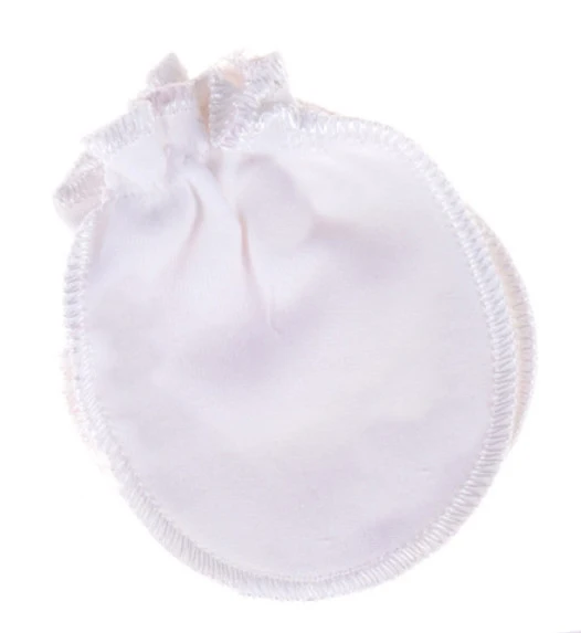 Милые цветочные модные детские перчатки против царапин для новорожденных Защита лица Хлопковые варежки-царапки