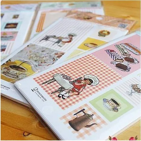 

Wholesale 20 bags DIY Diary Sticker Seal sticker Gift Paper Sticker For Party Favor Gift Bag Candy Box Decor