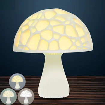 

Mushroom Moon Lamp 3D Mushroom Lamp Light Decoration Night Pat Light Baby Sleeping Light Decoration Indoor Lighting