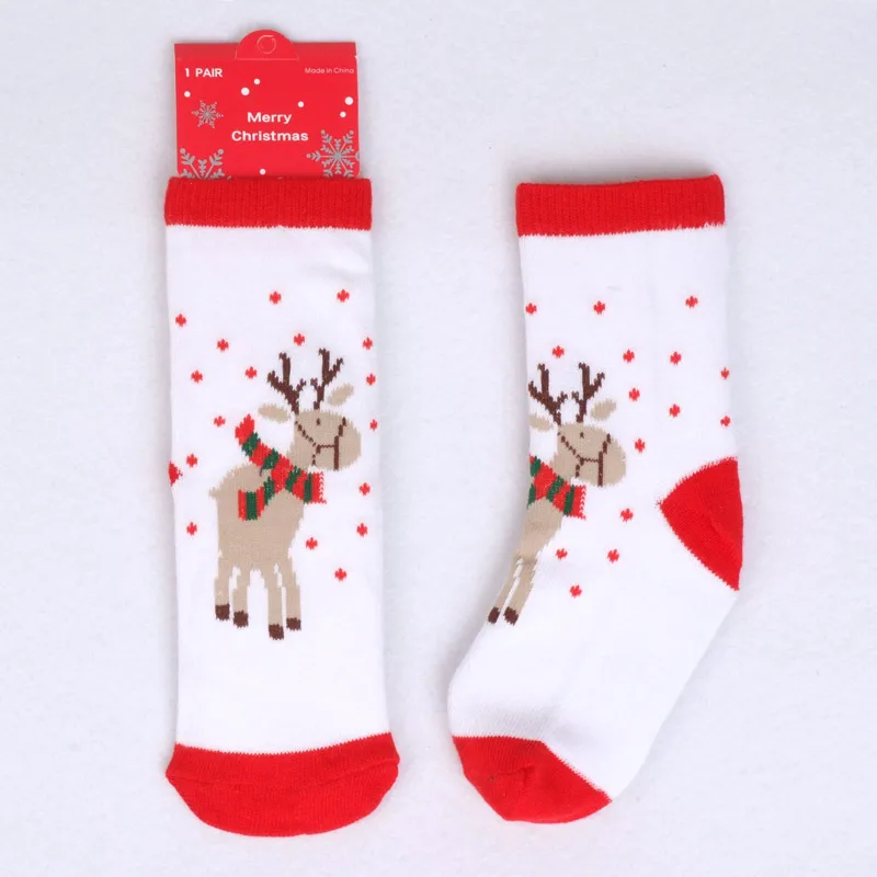 

Christmas Socks Cotton Sport Baby Socks Recent style Festive Party Kids lovely Gift Six Styles