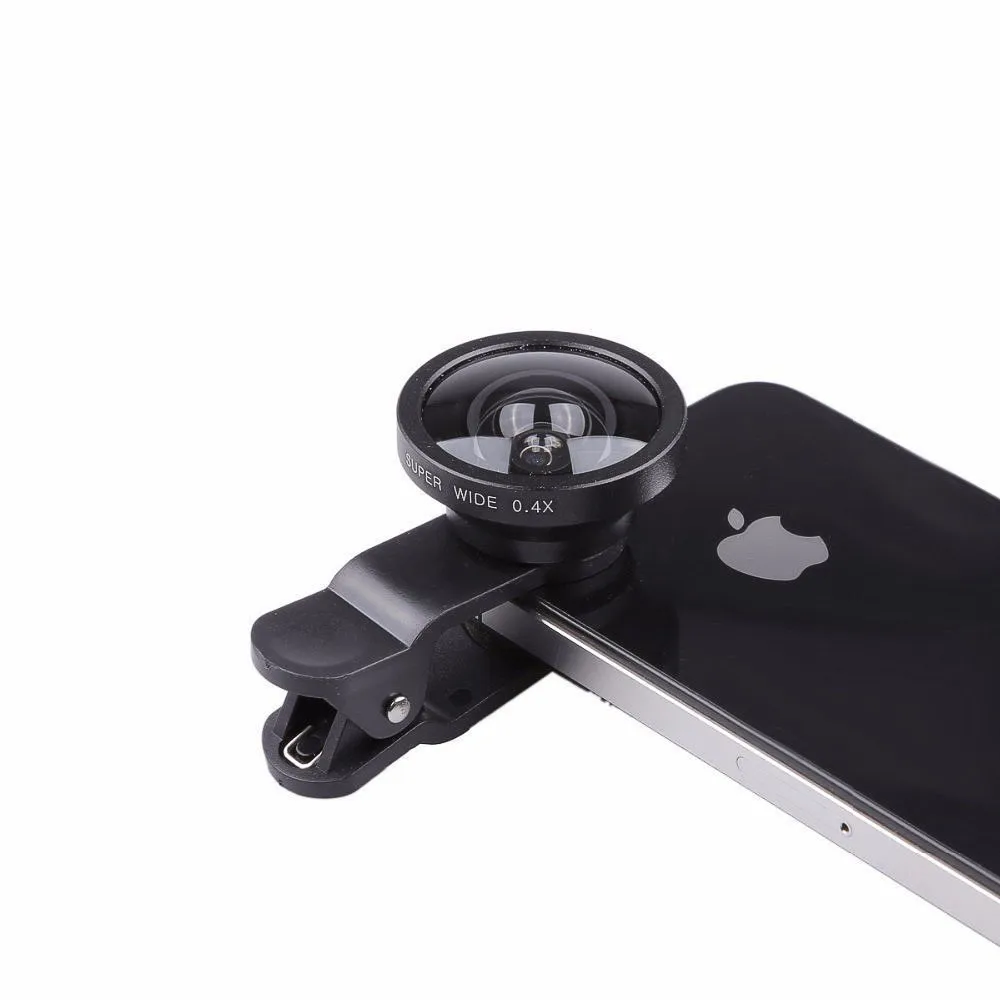 Cellphone Camera Lens Universal Clip-On 0.4 X Super Wide Angle external mobile phone Lens for iPhone Samsung Smartphone Cellphone Camera Lens Universal Clip-On 0.4 X Super Wide Angle external mobile phone Lens for iPhone Samsung Smartphone