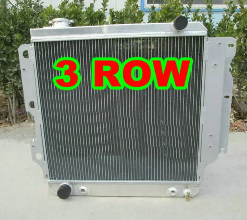 ALLOY ALUMINUM RADIATOR FOR FIT Jeep Wrangler YJ/TJ/LJ M/T RHD 1987 2006 88 89 90 91in Oil