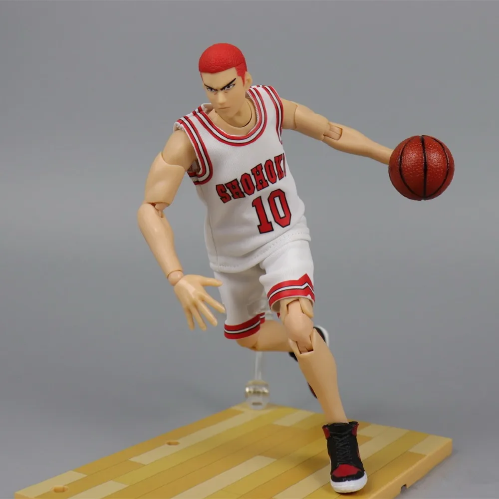Dasin GT Модель 6 дюймов фигурка аниме Slam Dunk Shohoku Hanamichi Sakuragi белая ткань ND028 | Игрушки и