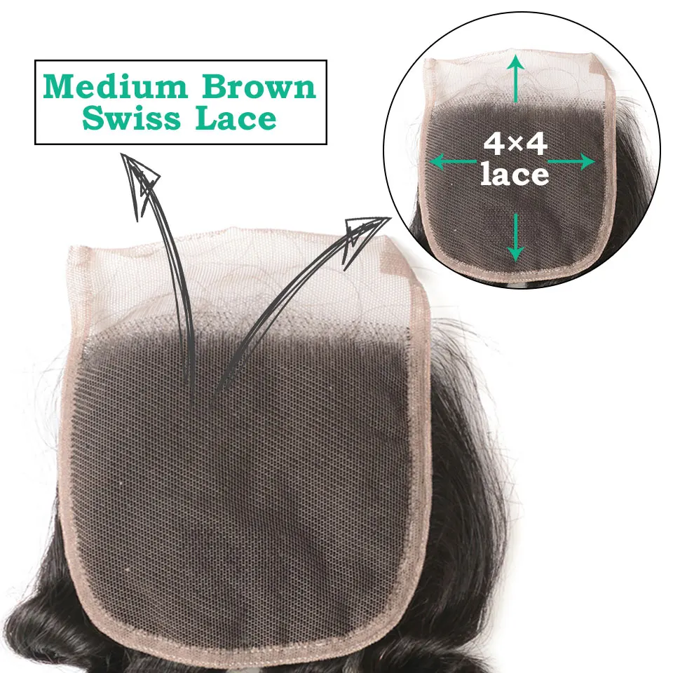 Funmi кудрявые пучки с закрытием тугие Спиральные Локоны Remy волосы для наращивания