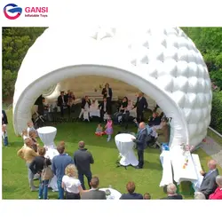 Свадебное оборудование белый надувной пузырь для газона палатка м 7 м диаметр гигантские надувные Праздничная палатка с куполом ПВХ