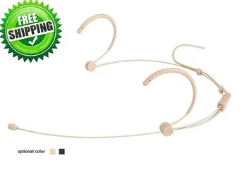 

Bolymic Beige Dual Earhook Headset Headworn mic Microphone fits for Shure wireless microfoon
