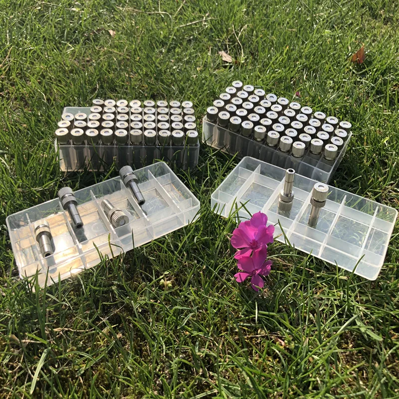S011 50 шт./корт. 6 мм низкое давление 0 15 Скользящий замок никелирование тумана
