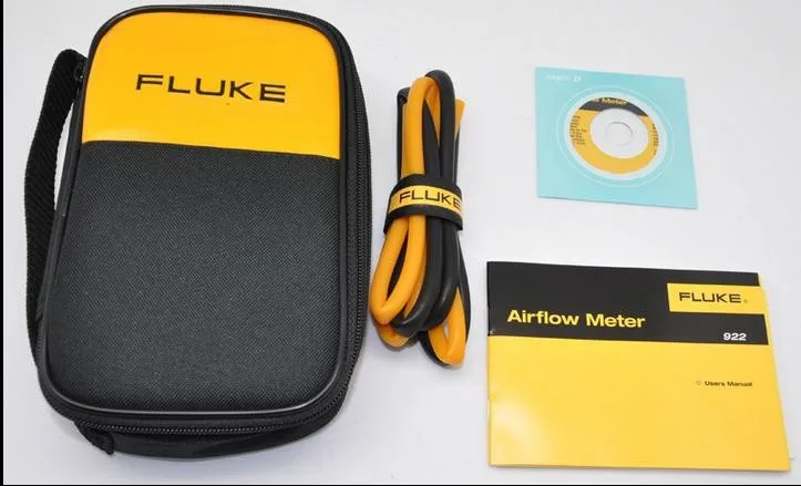 Аутентичные Fluke 922 F922 HVAC давление воздуха метр микроманометр, дифференциальное давление/airflowelocity подлинный