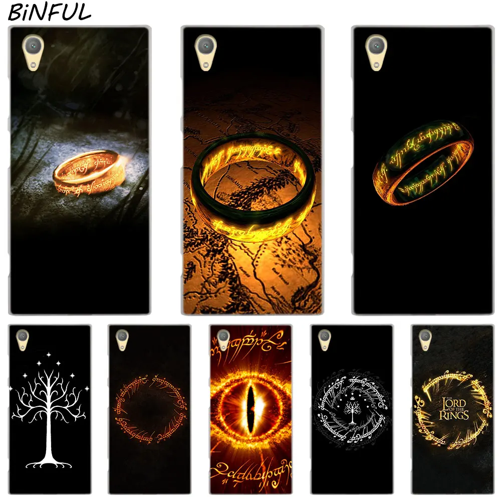 

The Lord of The Rings the one ring Cover Case for Sony Xperia Z3 Z5 Premium M4 Aqua M5 X XA XA1 C4 C5 E4 E5 XZ XZ2 Compact Plus