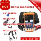CCTV security tester monitor  optical fiber power meter digital multimeter PTZ conrtol 12V output 3.5 inch