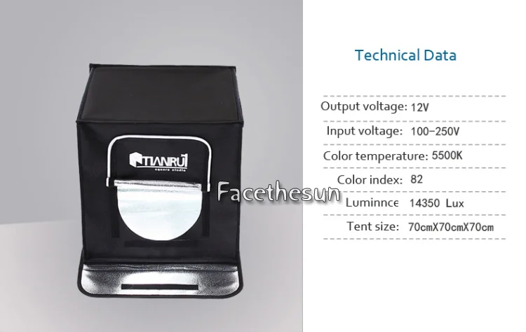 Small photography studio light box -34
