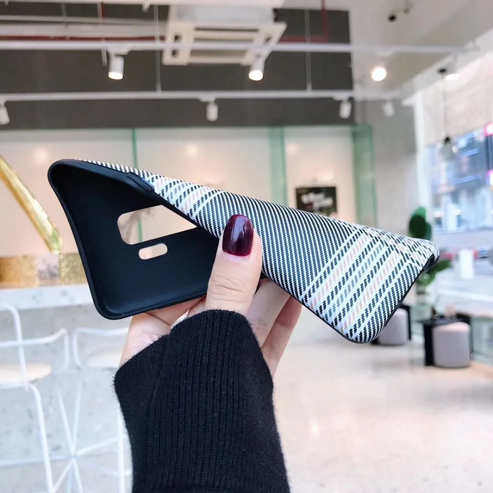 For samsung galaxy s9 plus s8 plus note 9 8 case cover Retro 3d Grid pattern soft silicon protective phone bag Ritozcase For samsung galaxy s9 plus s8 plus note 9 8 case cover Retro 3d Grid pattern soft silicon protective phone bag Ritozcase